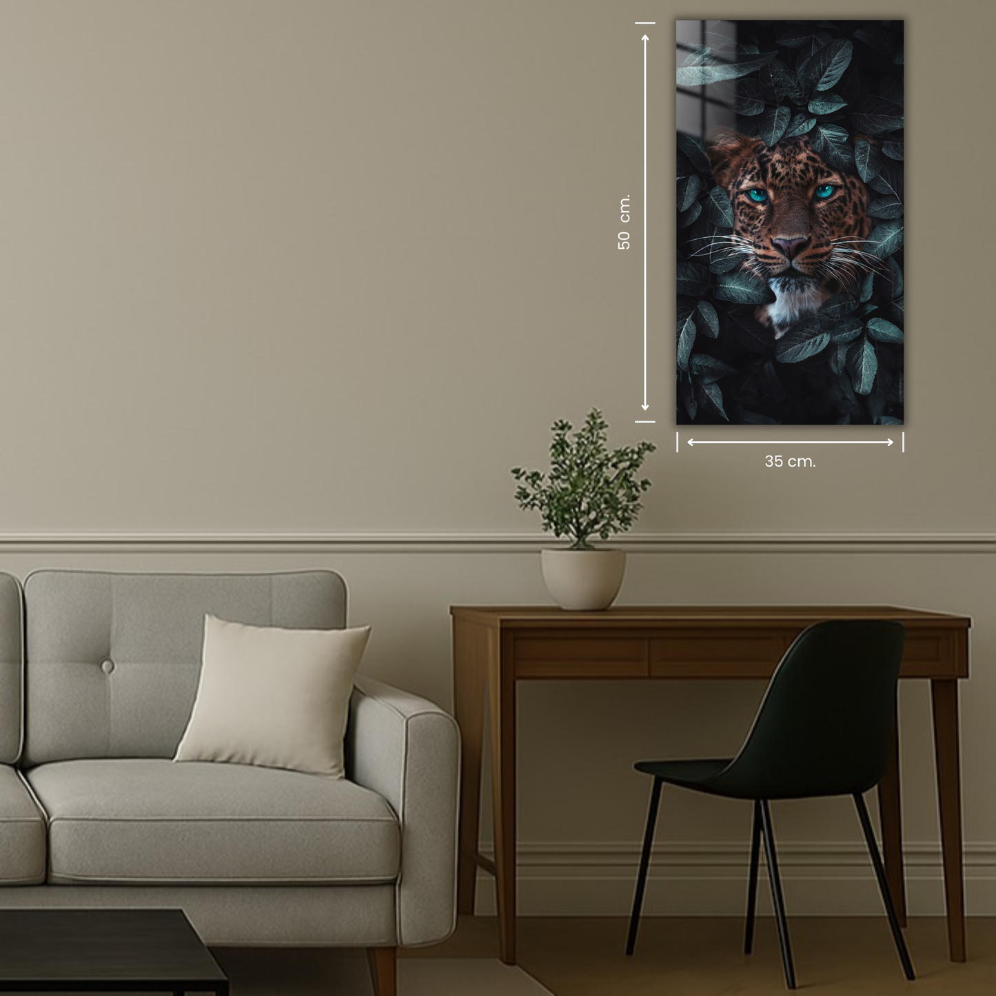 œuvre moderne inspirée de la force animale