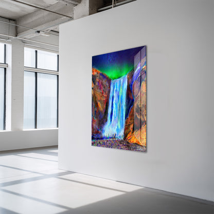 La cascade Skogafoss (2021)