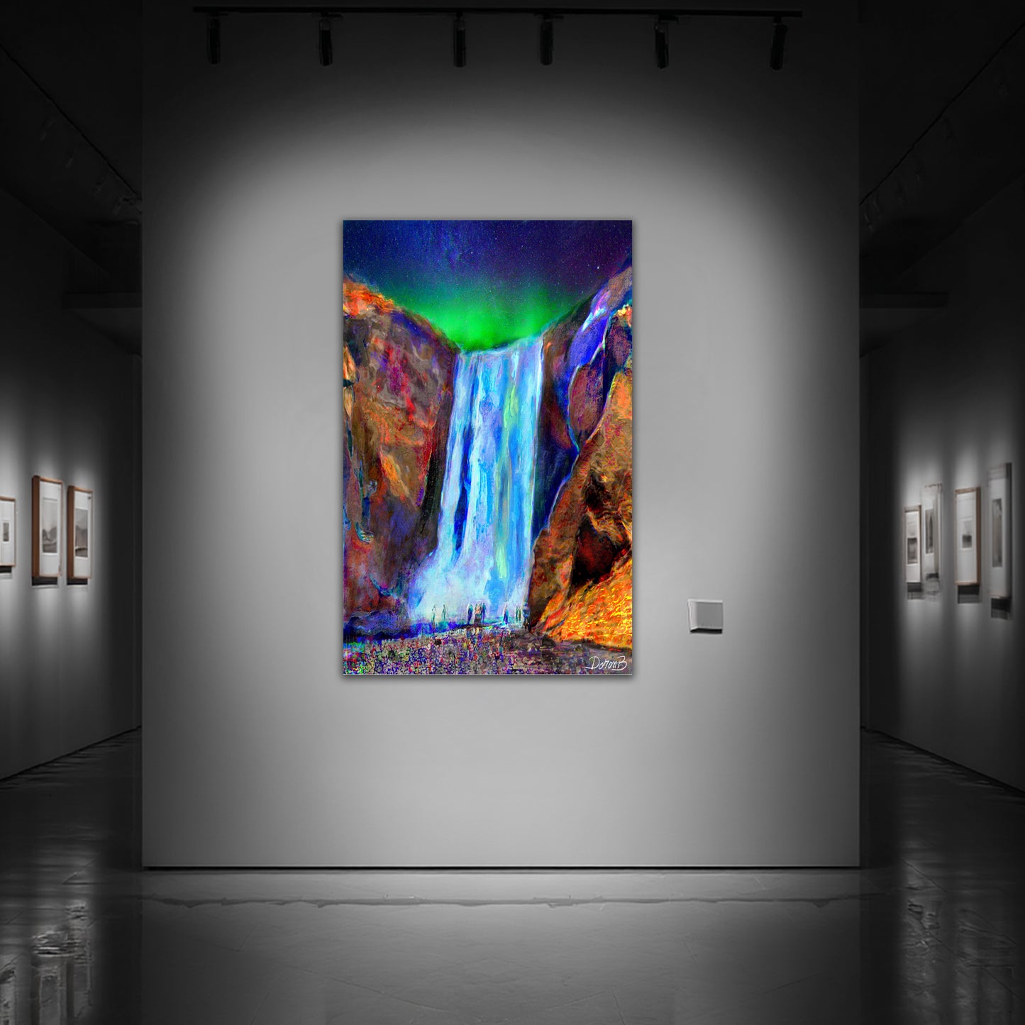 La cascade Skogafoss (2021)