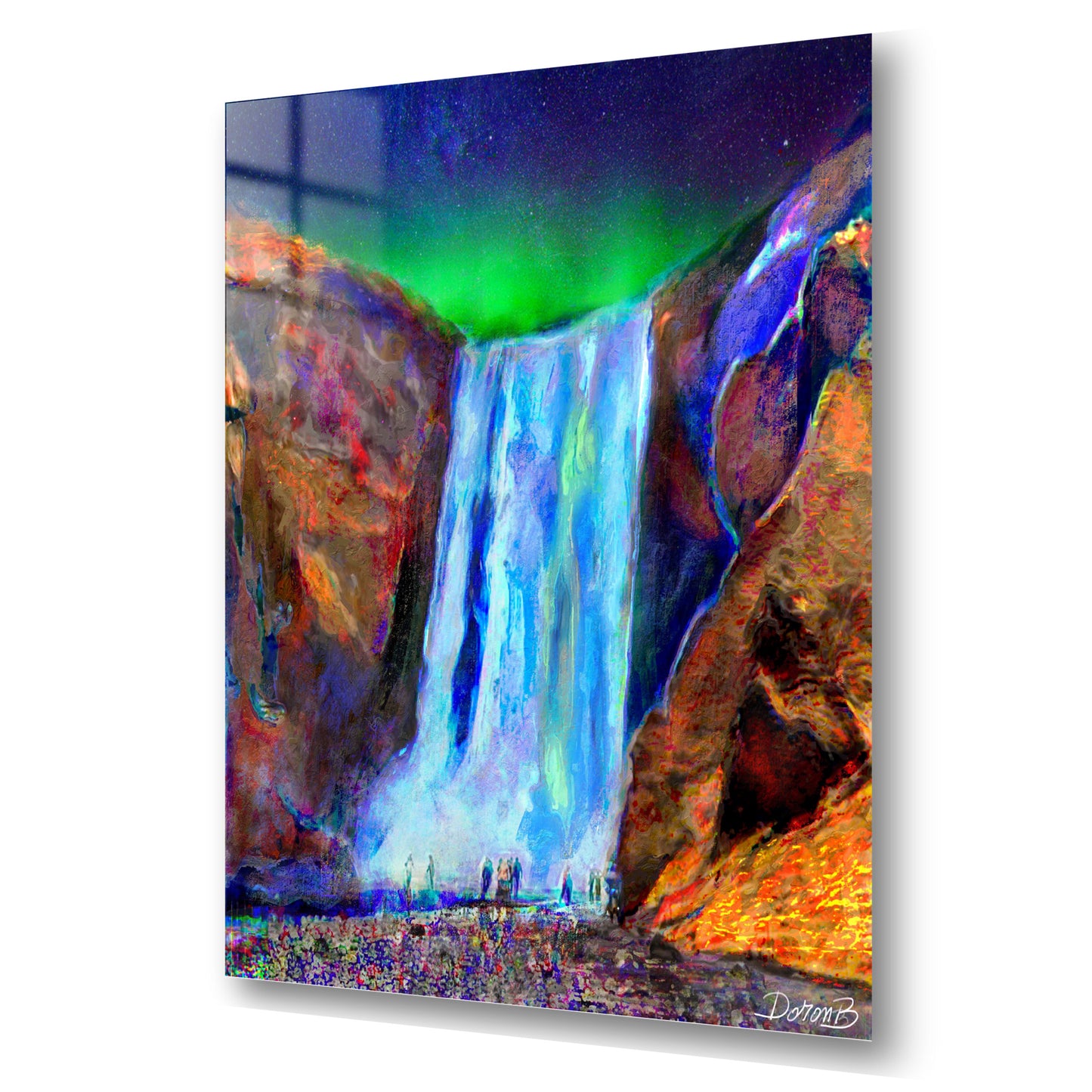 La cascade Skogafoss (2021)