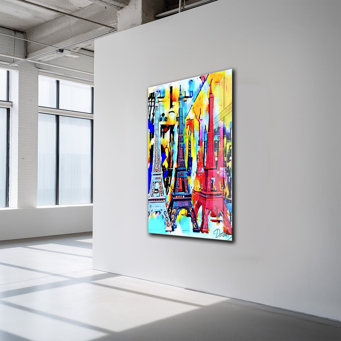 Les tours Eiffels colorées (2017)