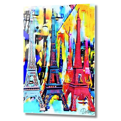 Les tours Eiffels colorées (2017)