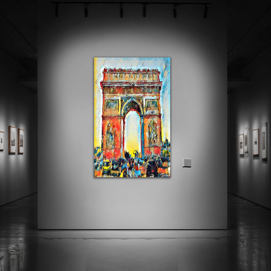 L’arc de triomphe place de L’étoile (2017)