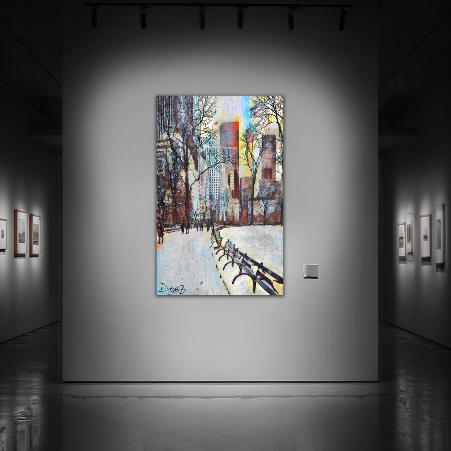 Central Park en hiver (2022)