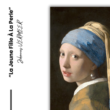 La Jeune Fille à la Perle par Johannes VERMEER