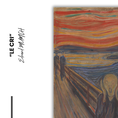 Le Cri par Edvard MUNCH