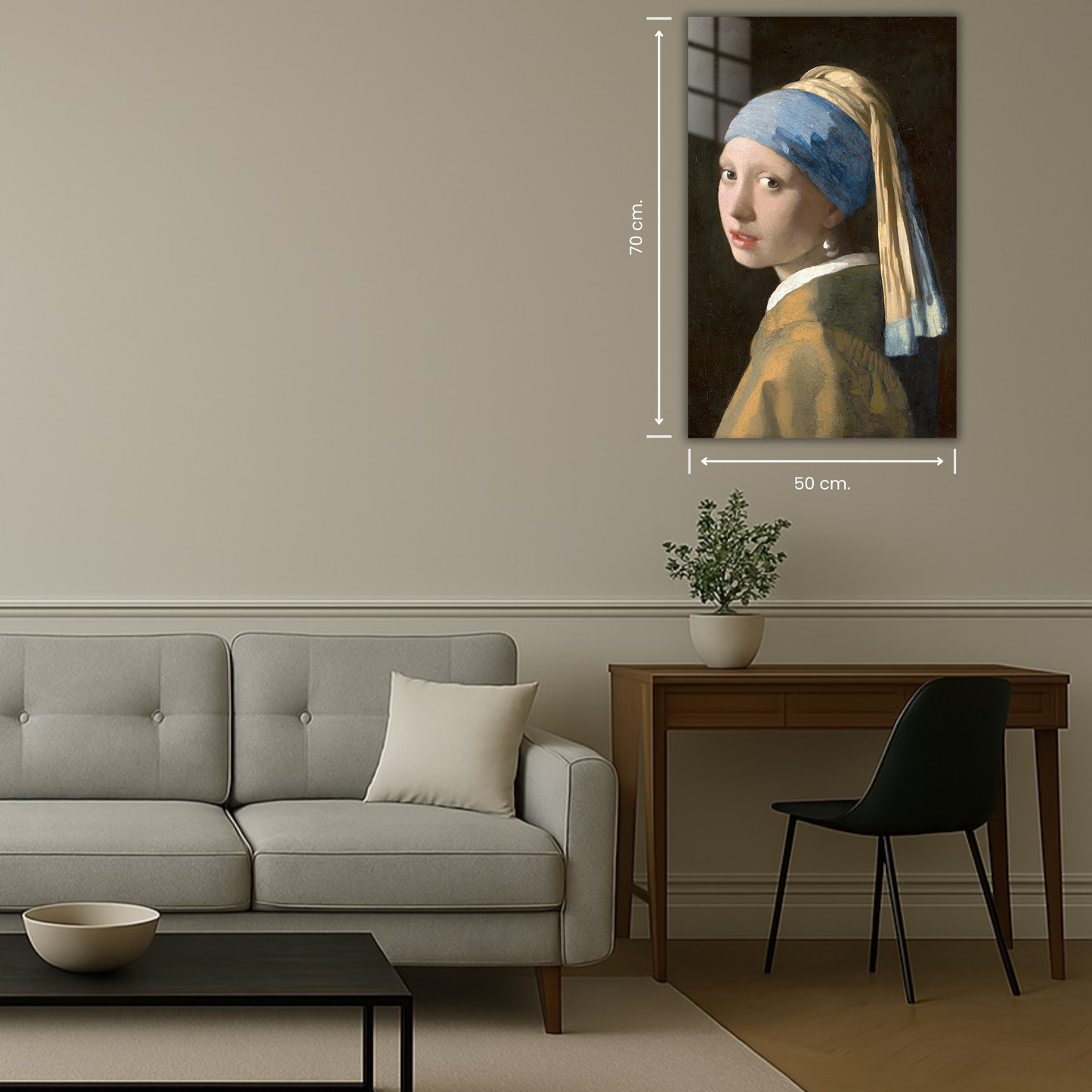 La Jeune Fille à la Perle par Johannes VERMEER