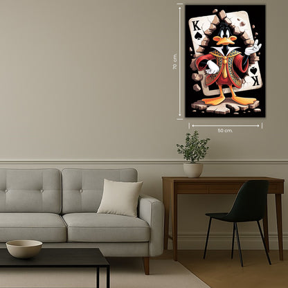 art urbain canard personnage