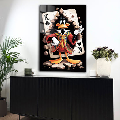 tableau canard carte à jouer