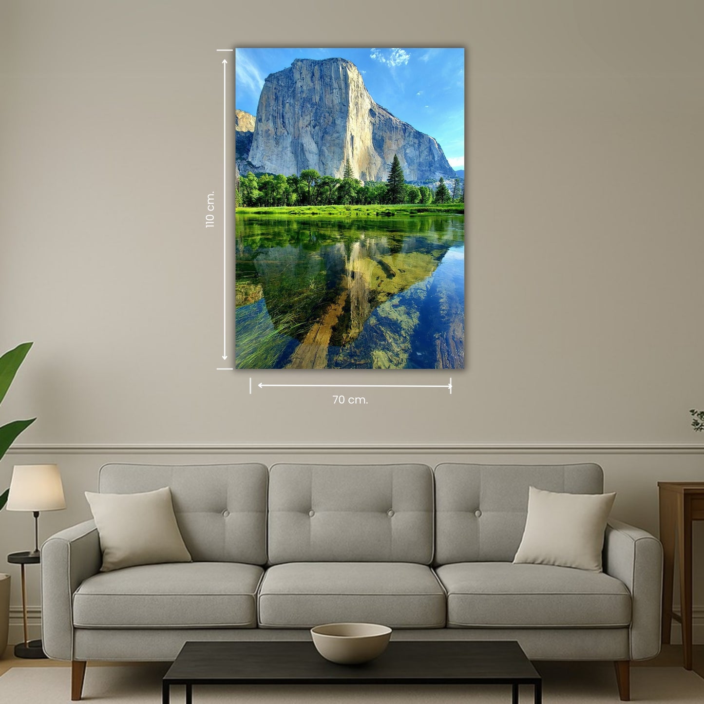 falaise Yosemite vue nature