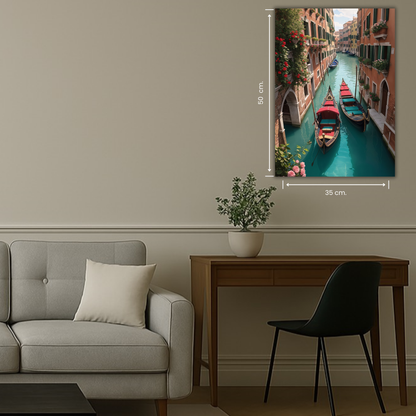 vue romantique canal de Venise