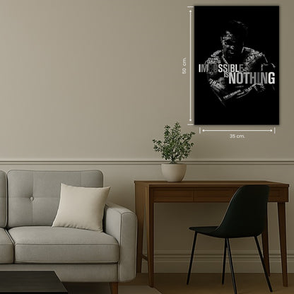 illustration typographique inspirante