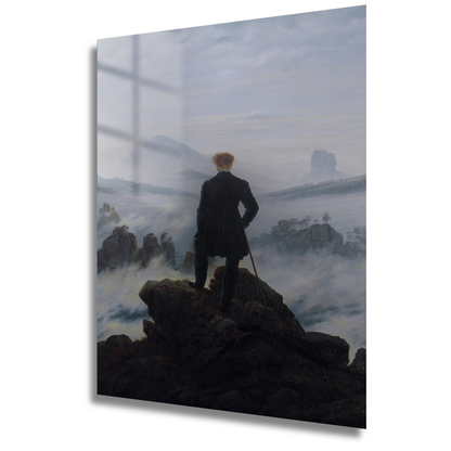 Le Voyageur contemplant une mer de nuages