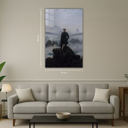 Le Voyageur contemplant une mer de nuages