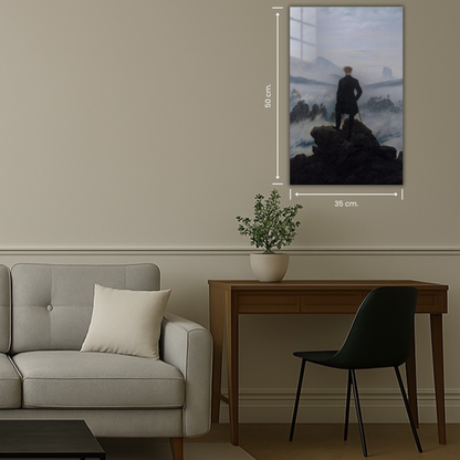 Le Voyageur contemplant une mer de nuages