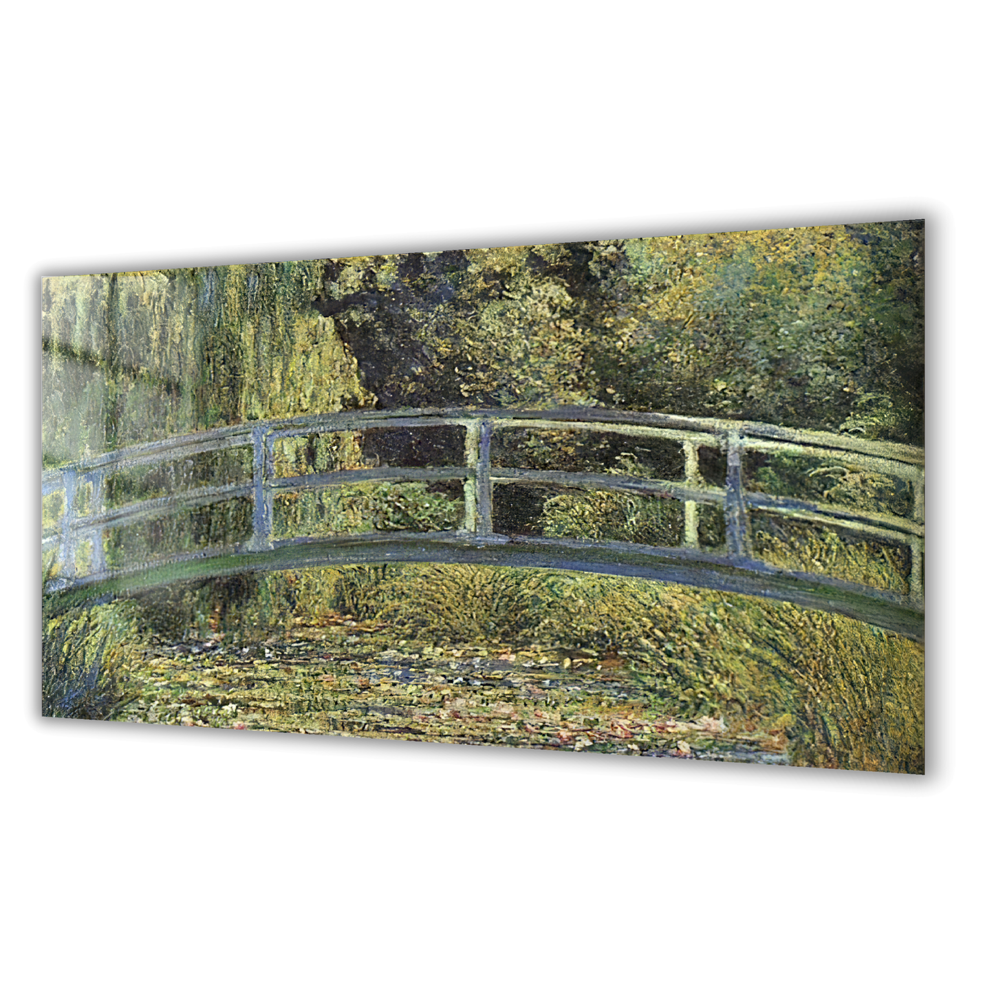 Le Bassin aux nymphéas, harmonie verte