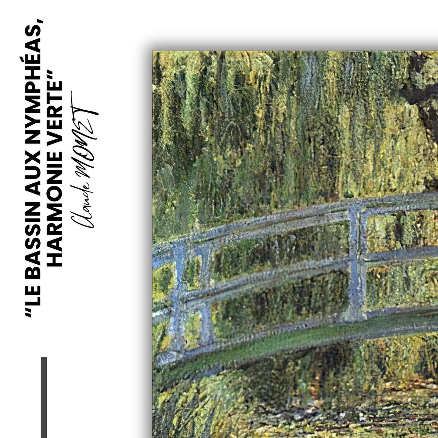 Le Bassin aux nymphéas, harmonie verte