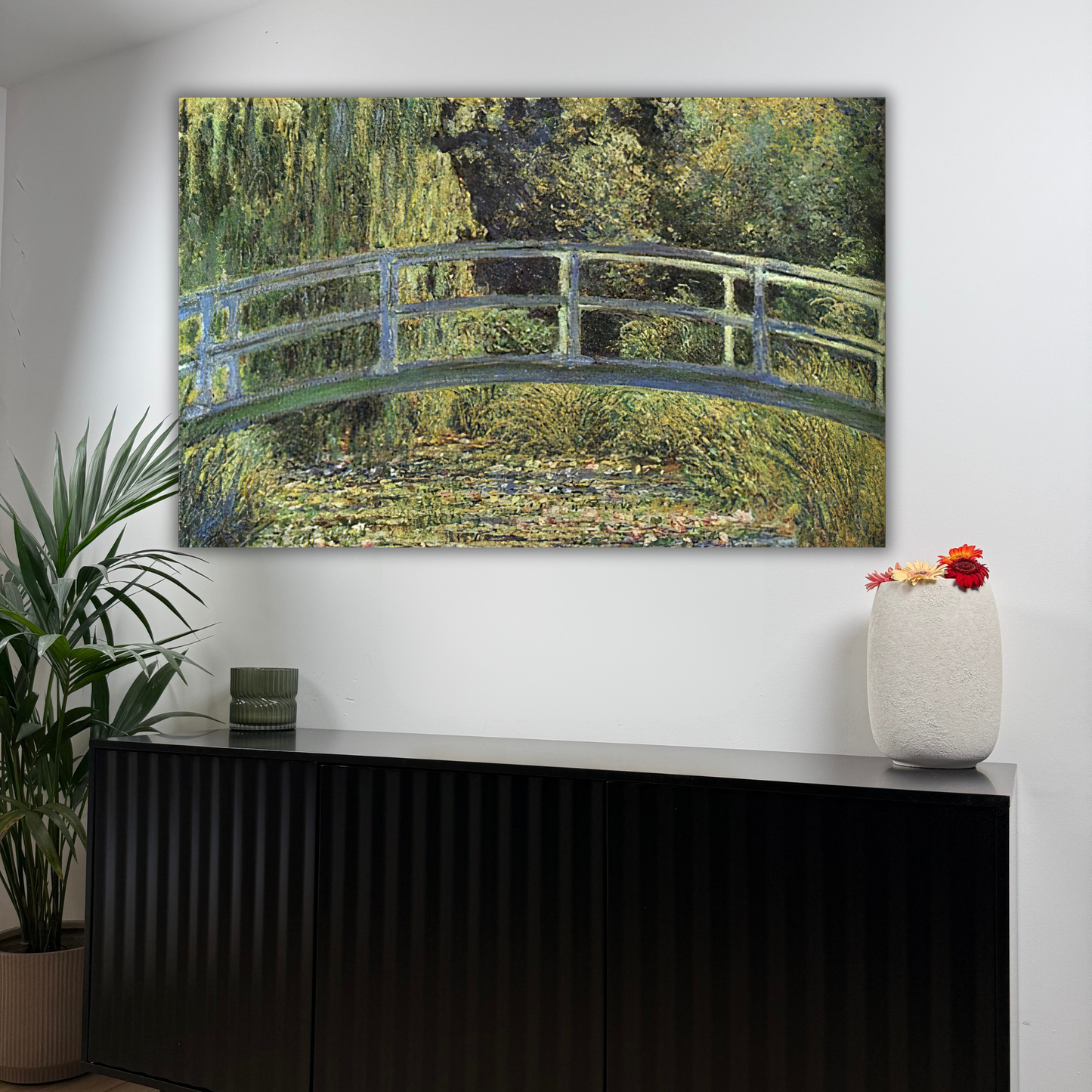 Le Bassin aux nymphéas, harmonie verte