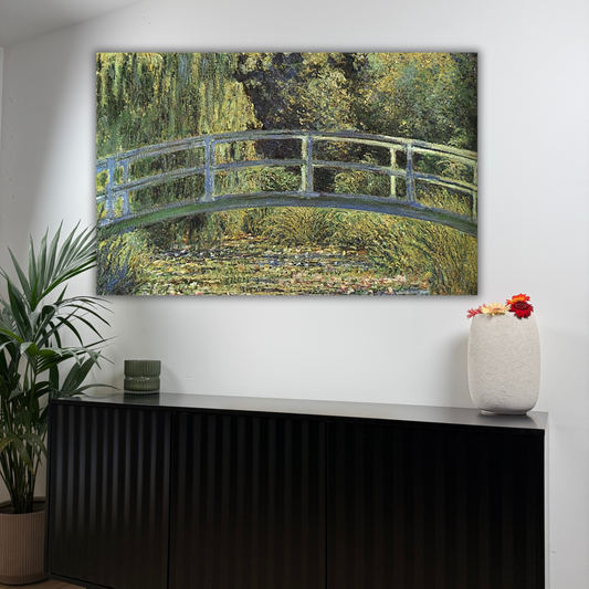 Le Bassin aux nymphéas, harmonie verte