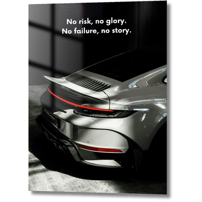 No risk, no story...