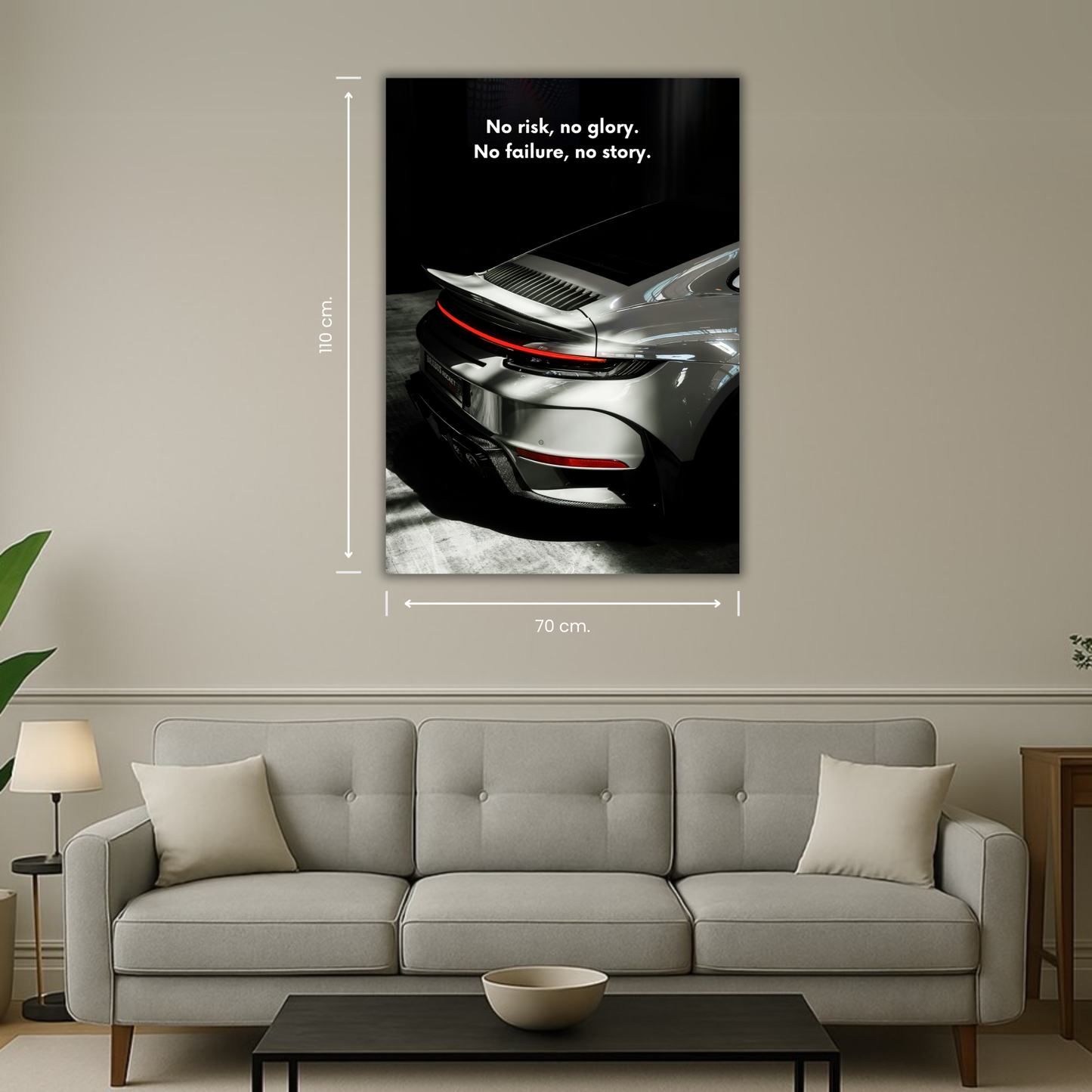 No risk, no story...