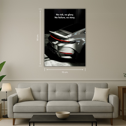 No risk, no story...