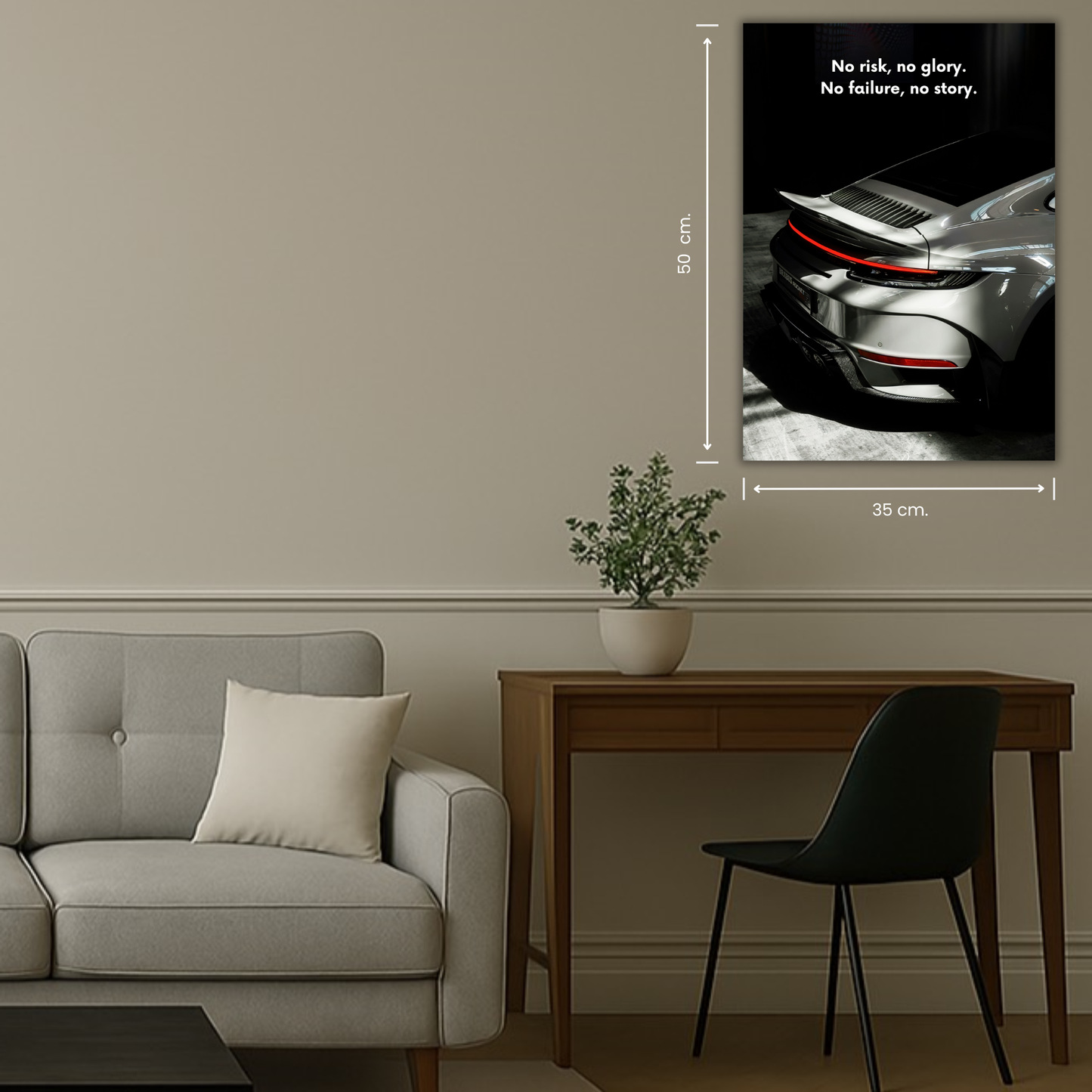 No risk, no story...