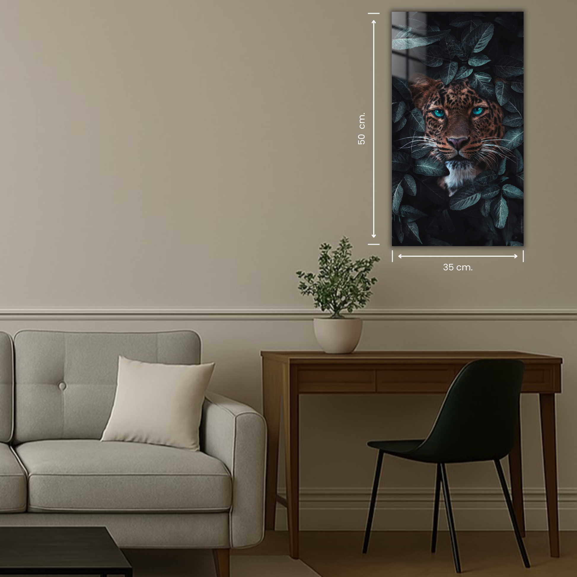 œuvre moderne inspirée de la force animale