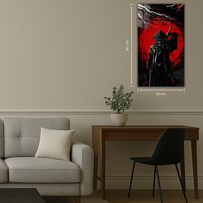 portrait de samouraï moderne