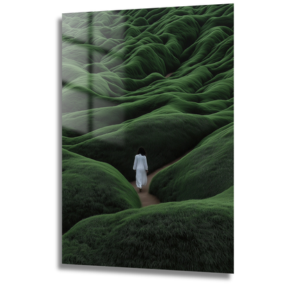 tableau labyrinthe nature