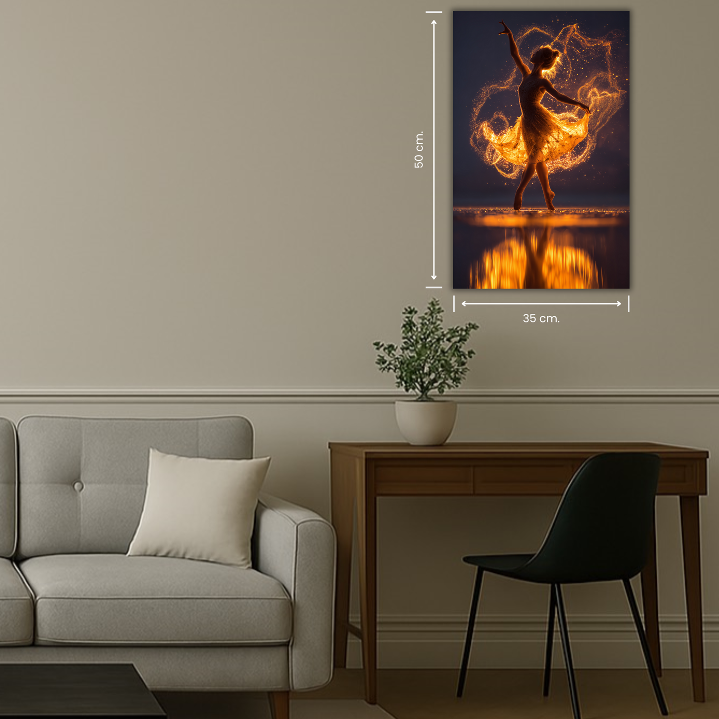 La danseuse des flammes