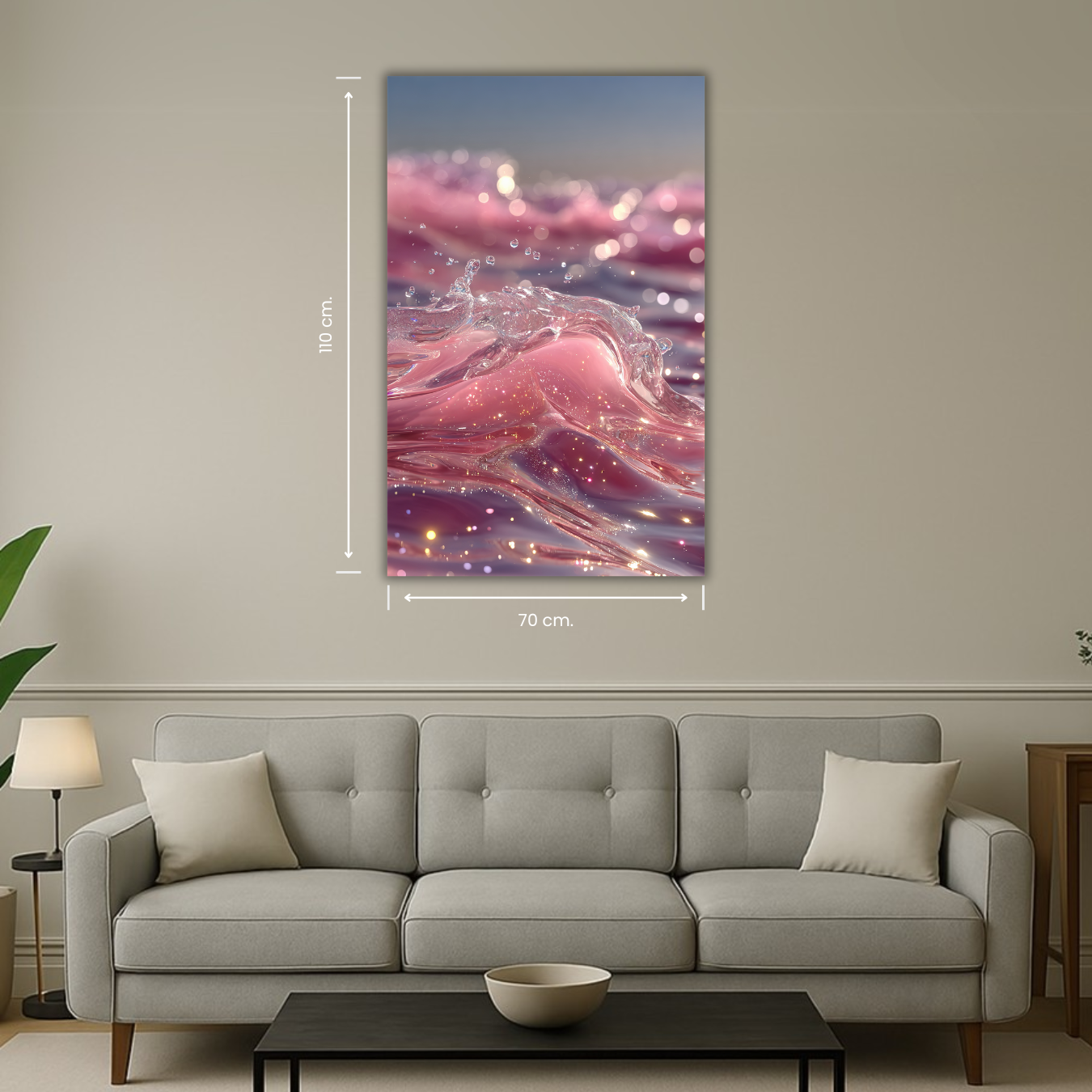 art mural vague contemporaine